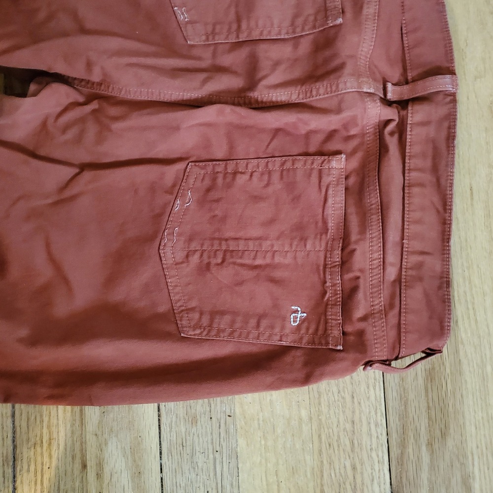 Rag & Bone Jean Legging Burnt Orange Rust Slim Fit Pants Made in USA Sz 31 - Picture 7 of 12